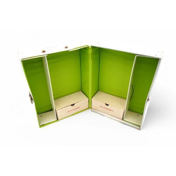 Vintage 1965 Mattel Barbie & Francie Doll Trunk 60's Barbie Closet Carrying Case - Picture 8 of 10